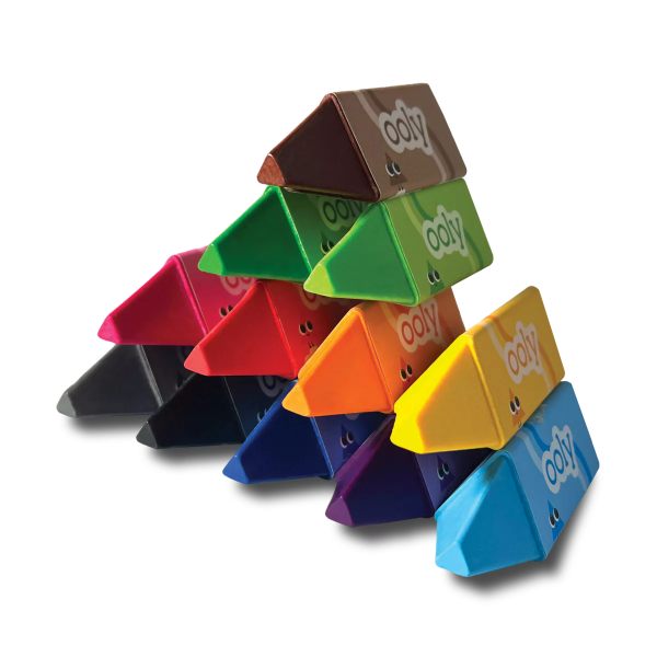 Crayones Jumbo Happy Triangles – Set de 12