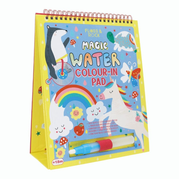 Libreta Mágica Reutilizable Pinta con Agua, Hadas & Arcoíris