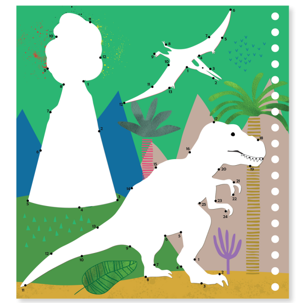 Libreta Reutilizable Multi Actividades - Dinosaurios