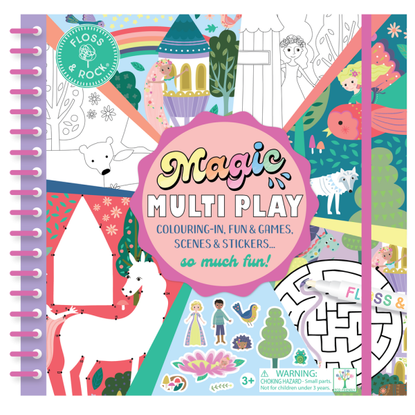 Libreta Reutilizable Multi Actividades - Cuento de hadas
