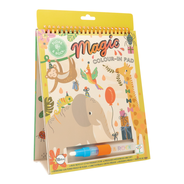 Libreta Mágica Reutilizable Pinta con Agua - Jungla