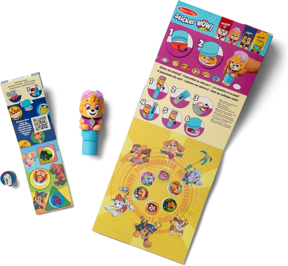 Melissa & Doug Sticker Wow! Paw Patrol Skye Bundle