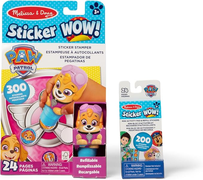 Melissa & Doug Sticker Wow! Paw Patrol Skye Bundle